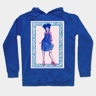 Slumber party anime girl Hoodie